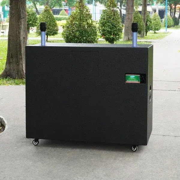 Loa Kéo Bình & Điện Nanomax Pro-215 Bass Đôi 40cm 2200w