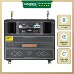 Loa Kéo Điện Nanomax Pro-909 Bass Đôi 40cm 3600w