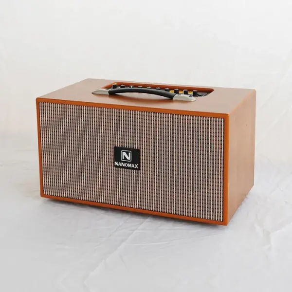 Loa Karaoke Xách Tay Nanomax X-210A Bass Đôi 16cm 420w