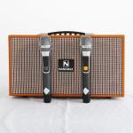 Loa Karaoke Xách Tay Nanomax X-210A Bass Đôi 16cm 420w