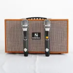 Loa Karaoke Xách Tay Nanomax X-210A Bass Đôi 16cm 420w