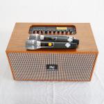 Loa Karaoke Xách Tay Nanomax X-210A Bass Đôi 16cm 420w
