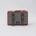 Loa Karaoke Xách Tay Nanomax K-01 Bass 20cm 120w màu Đen hoặc Nâu