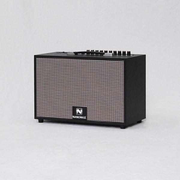 Loa Karaoke Xách Tay Nanomax K-01 Bass 20cm 120w màu Đen hoặc Nâu