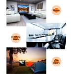 Màn chiếu để sàn Dalite 100 inch FU100TS