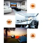 Màn chiếu để sàn Dalite 100 inch FU100TS