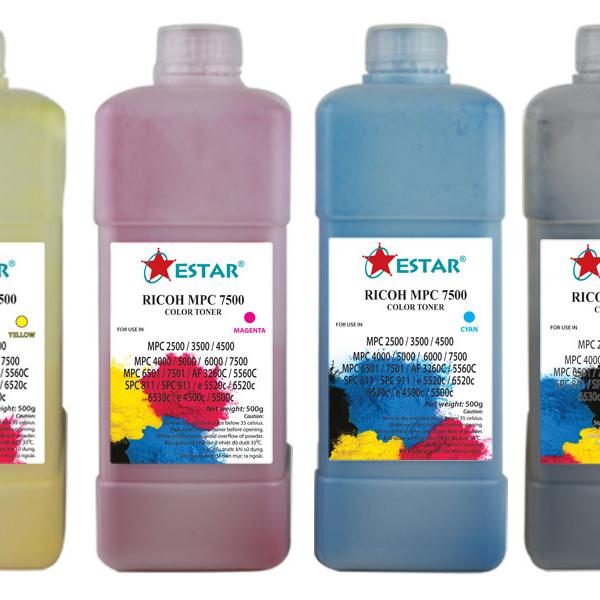 Bộ mực màu Star 4 màu cho máy Photocopy