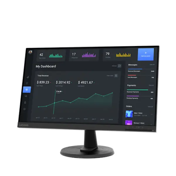 Màn hình Lenovo D24-40 23.8 inch Full HD VA 75Hz 4ms 67A2KAC6VN