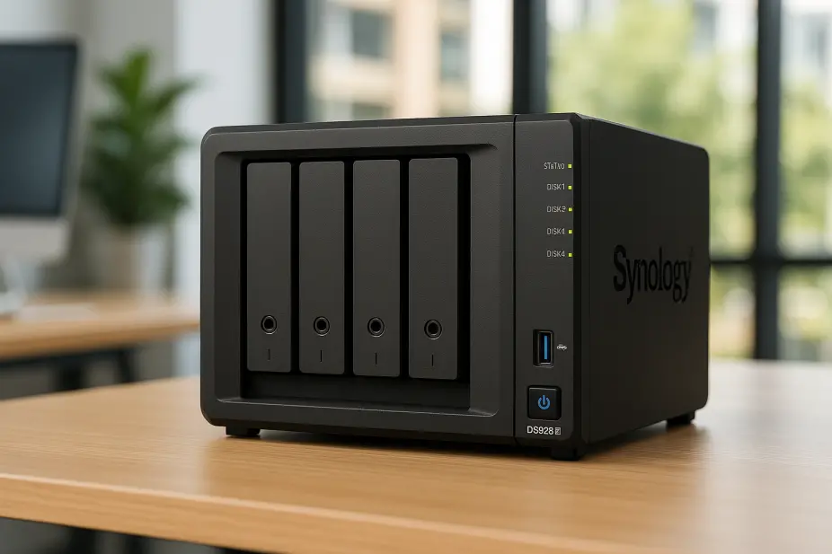 NAS Synology DX517 - Mở rộng lưu trữ 5 khe cắm ổ cứng