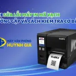 Cách sửa lỗi máy in mã vạch thường gặp và cách kiểm tra cơ bản