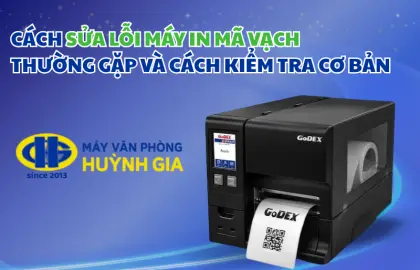 Cách sửa máy in mã vạch không nhận lệnh in hiệu quả