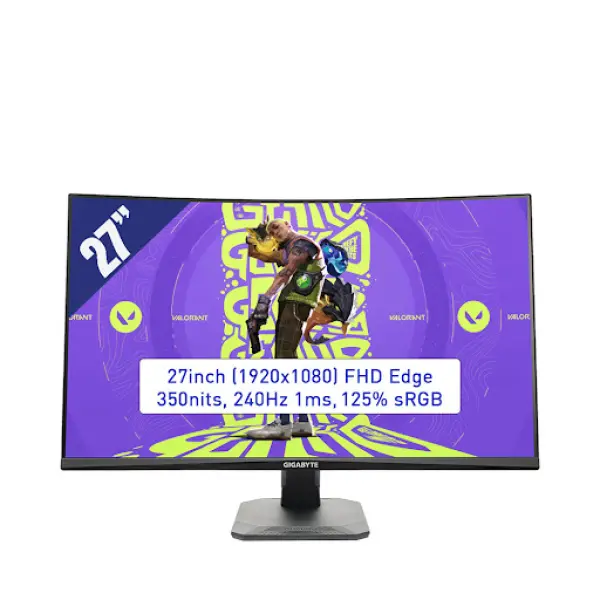 Màn hình Gigabyte GS27FC2 27 inch Full HD VA 240Hz 1ms