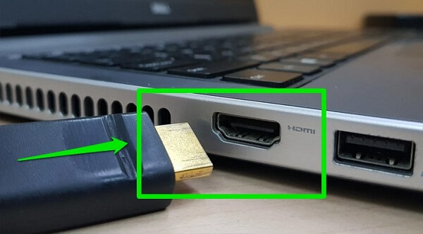 Cách kết nối máy chiếu với máy tính qua cổng HDMI