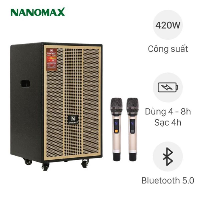 Loa kéo karaoke Nanomax S-900 