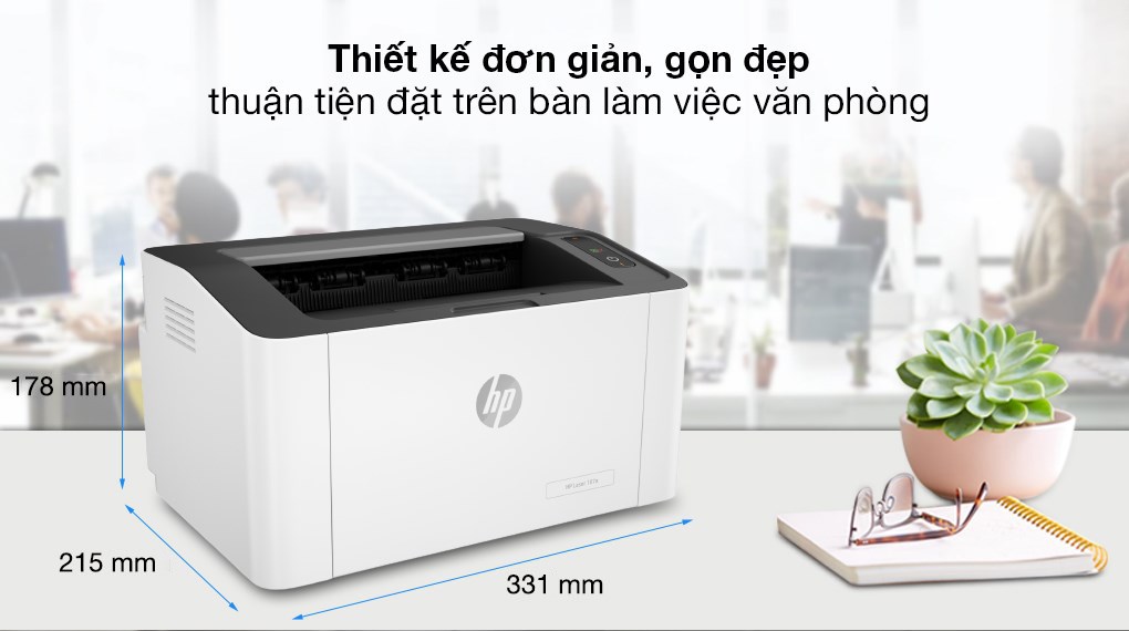 đánh giá máy in hp 107a