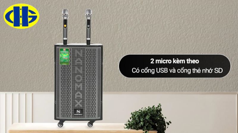 Loa kéo karaoke Nanomax mã S-900 420W