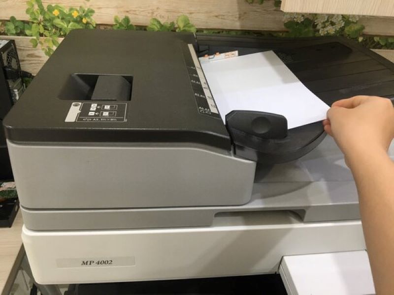 Thực hiện scan và chờ đợi kết quả