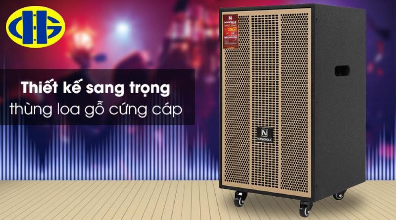 Đánh giá loa kéo karaoke Nanomax S-900 420W: Hiệu năng và thiết kế