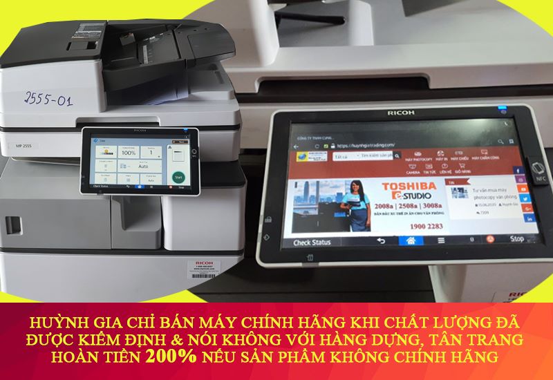 Huỳnh Gia chỉ bán máy chính hãng khi chất lượng đã được kiểm định và nới không với hàng dựng, tân trang