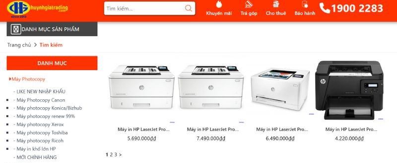 Huỳnh Gia Trading cung cấp các dòng máy in HP LaserJet chính hãng, đa dạng mẫu mã