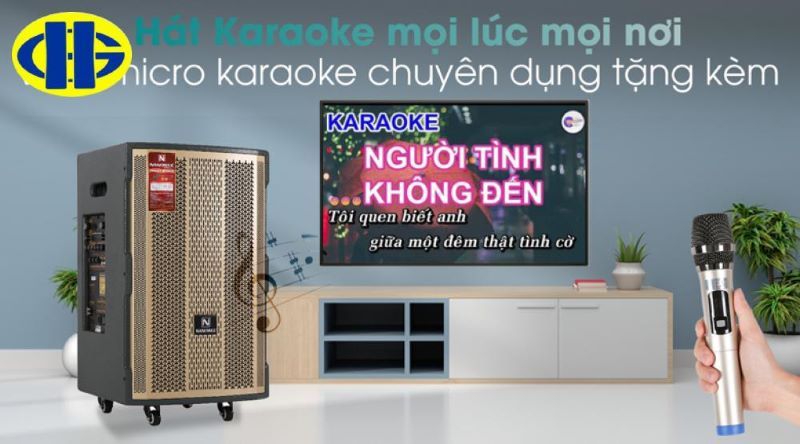 kết nối micro không dây với loa kéo