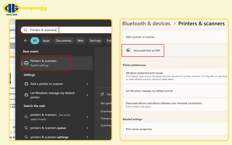 Cách xóa lệnh in trên windows từ khay máy in (devices & printers)