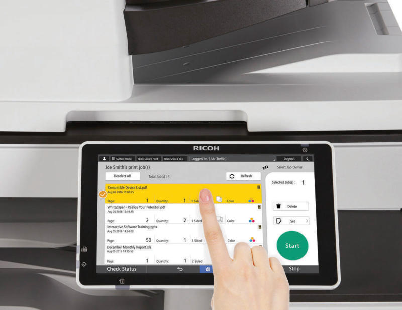 Tại sao cần cài đặt khổ giấy A5 trên máy photocopy Ricoh?
