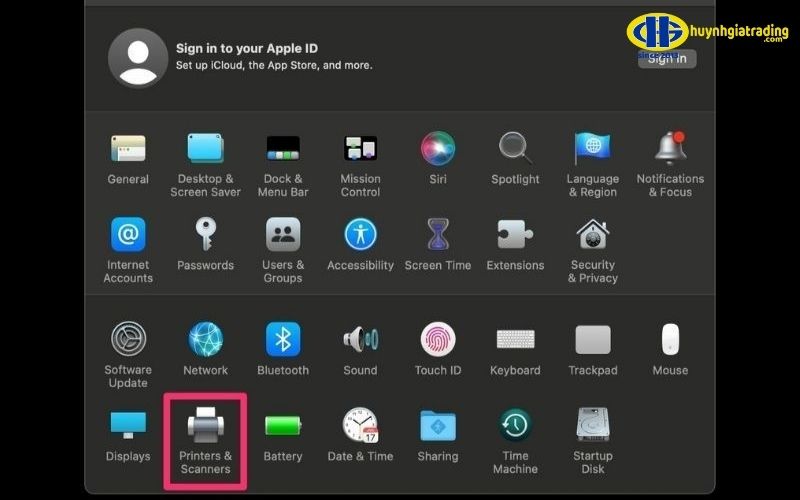 Cài đặt máy in Canon LBP 6030 trên MacOS