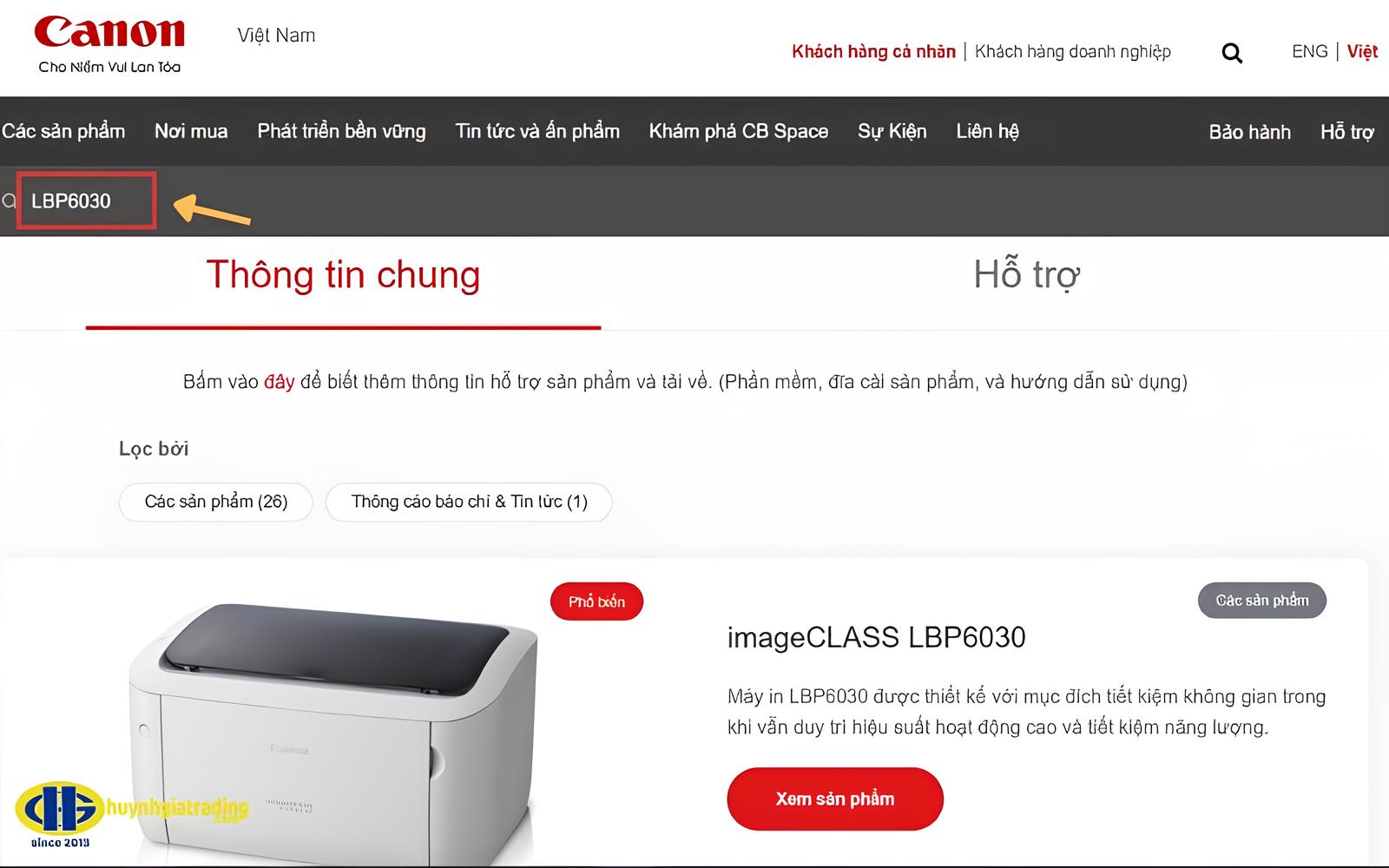 Cách cài máy in Canon LBP 6030 trên Windows