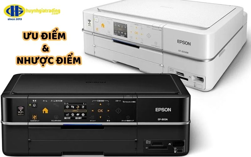 Những ưu điểm nổi bật của máy in phun