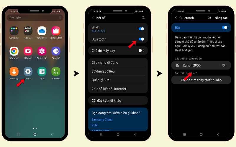 Hướng dẫn cách kết nối máy in với điện thoại Android