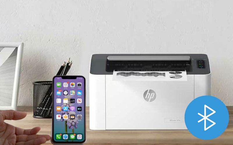 Kết nối máy in với điện thoại iPhone qua Bluetooth