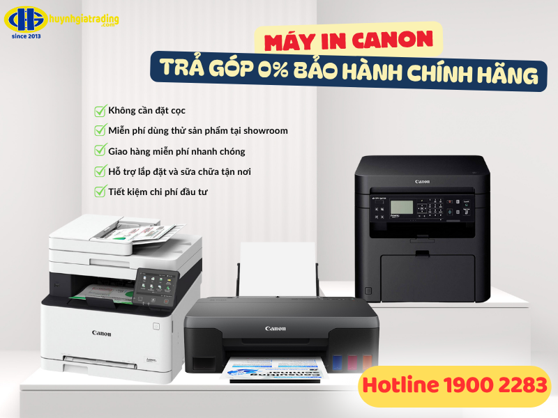 Máy in Canon 2 mặt Wifi, đơn năng và đa chức năng