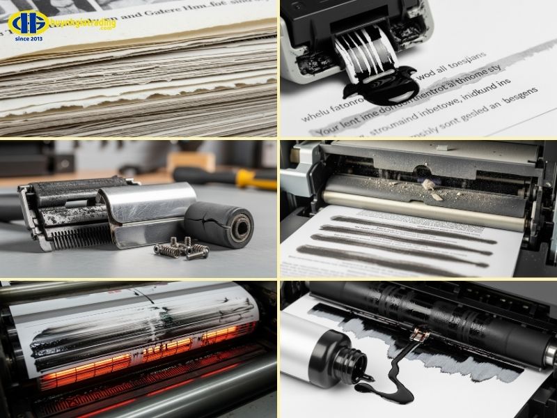 Nguyên nhân máy in bị lem mực