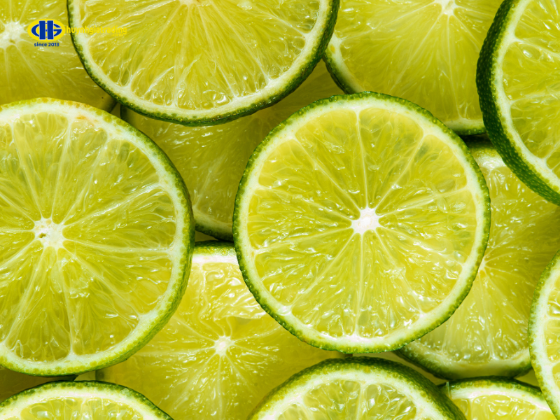 Chanh – nguyên liệu tẩy mực in dễ tìm