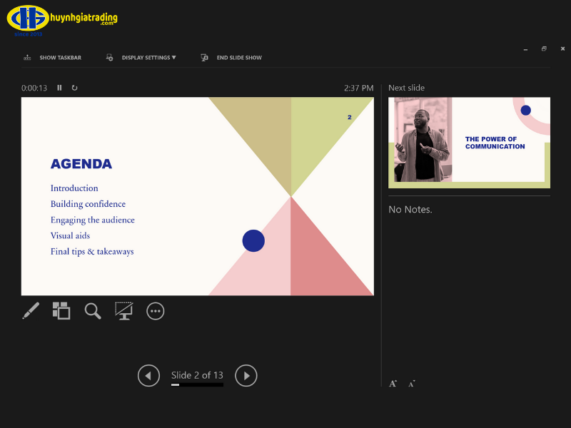 Chế độ Presenter View trong Powerpoint là gì?