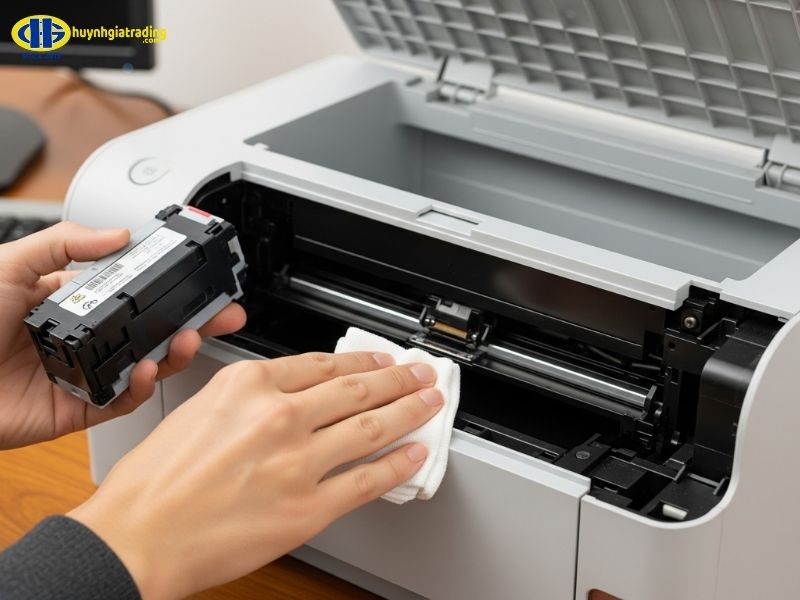 Lưu ý khi sử dụng máy in để tránh lỗi không ra mực đen