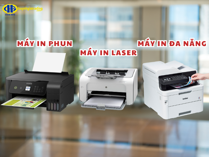 Phân biệt các loại máy in phổ biến