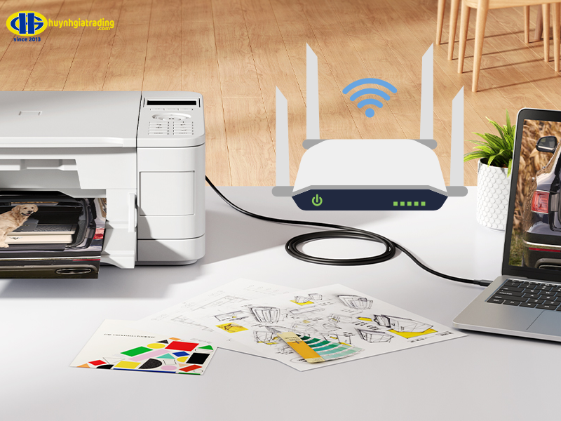 Chuẩn bị dây cáp, Wi-Fi và nguồn điện