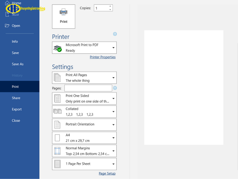 Hướng dẫn in tài liệu với máy in Canon