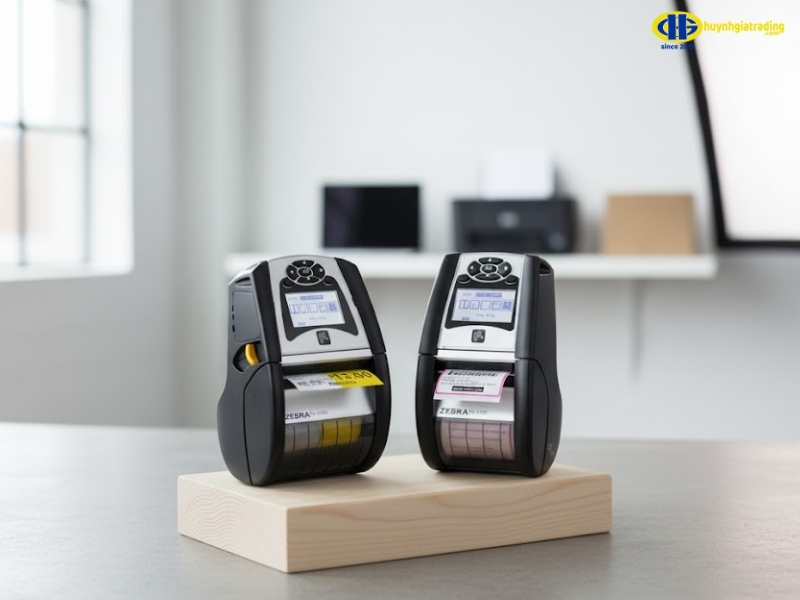 Máy in mã vạch cầm tay Zebra QLN220