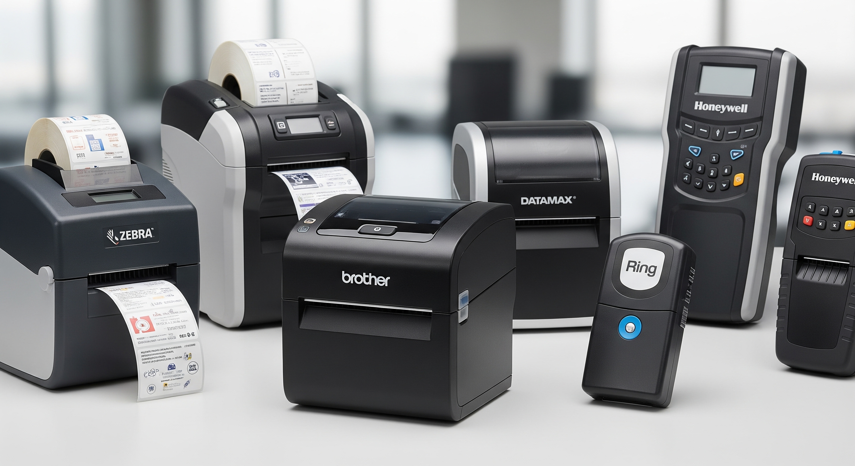 Một số thương hiệu máy in nhãn nổi tiếng hiện nay