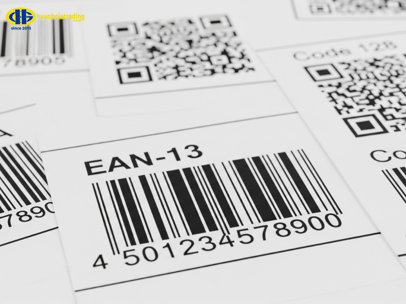 Với mã thông thường (EAN, UPC)