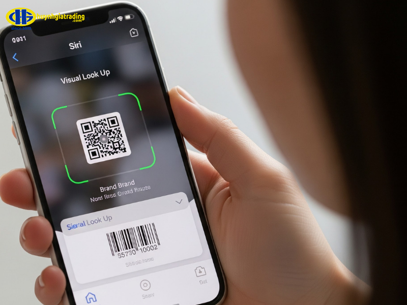 Sử dụng Siri và Visual Look Up