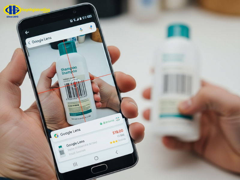 Sử dụng Google Lens tích hợp sẵn
