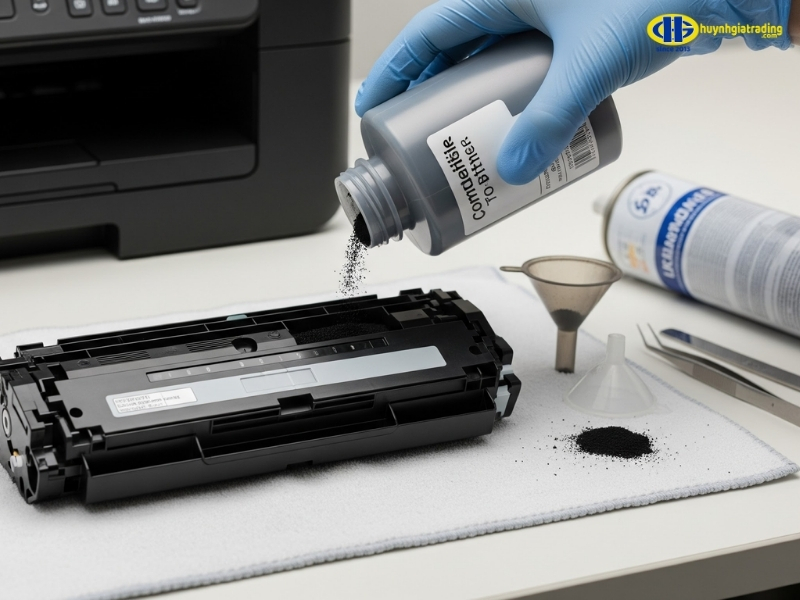 Các lưu ý quan trọng khi đổ mực máy in Brother