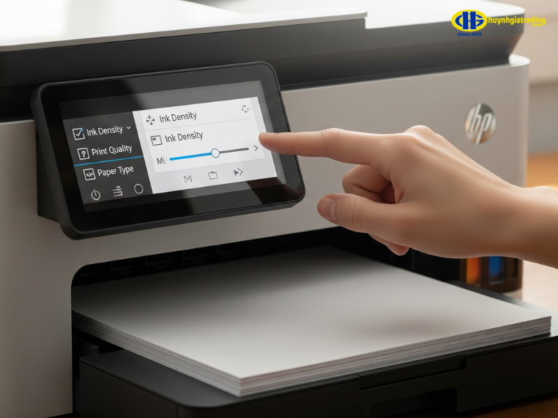 Lưu ý quan trọng khi tùy chỉnh độ đậm mực máy in HP