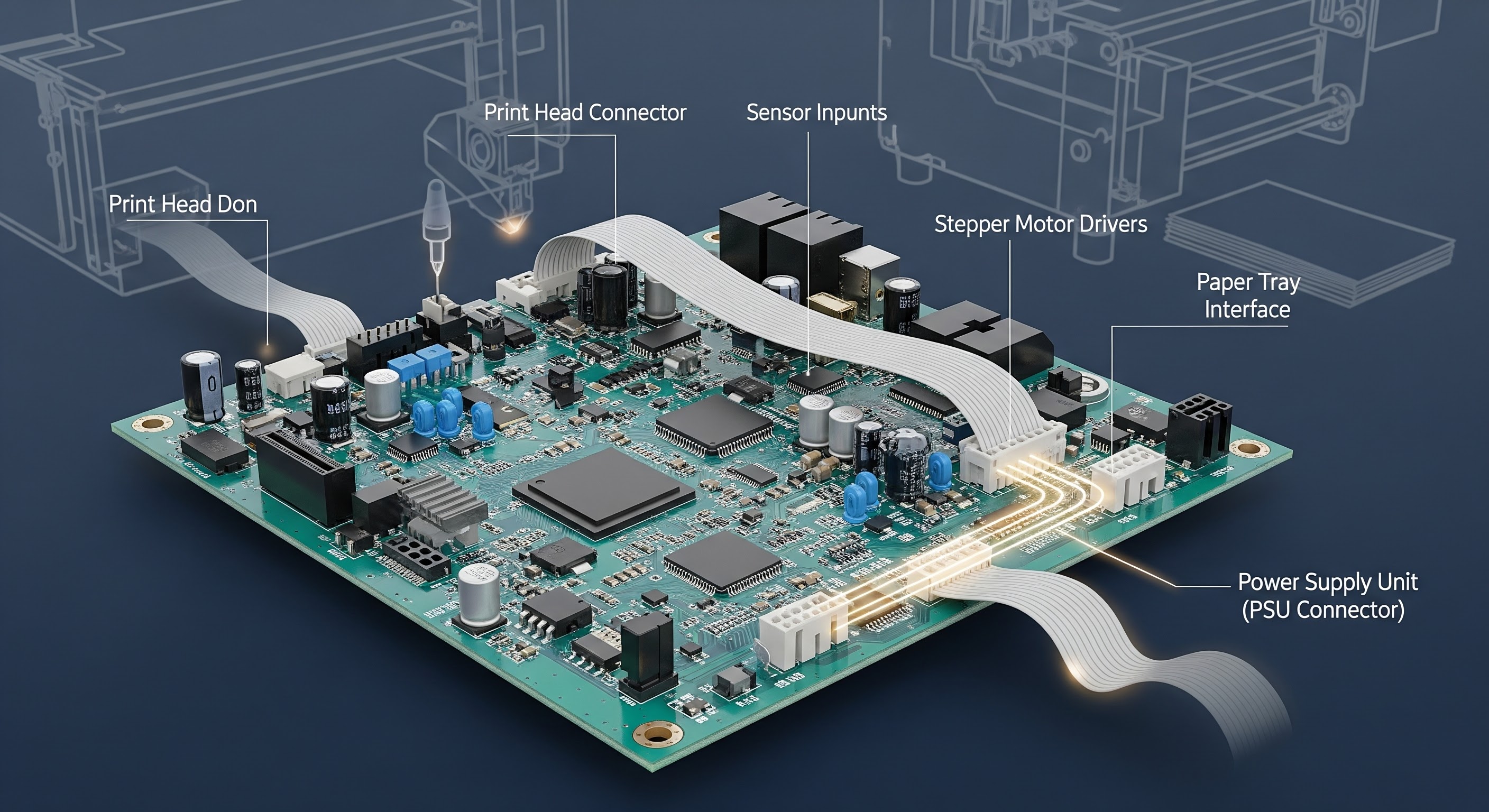 Main máy in là gì?