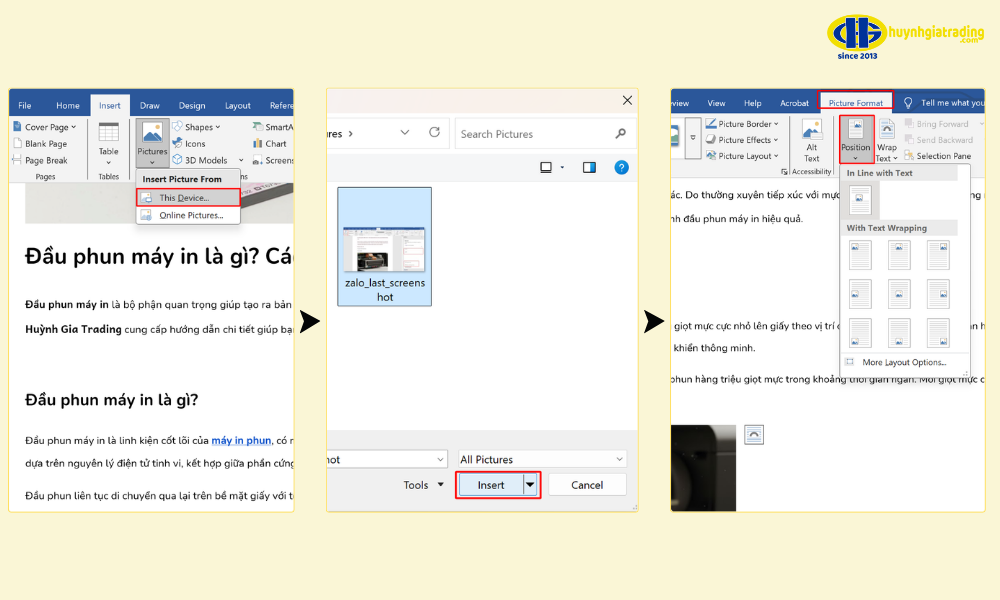 Phương pháp 2: Di chuyển đến vị trí cố định bằng 