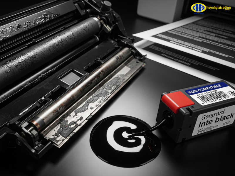 Nguyên nhân khiến ảnh in ra bị tối hoặc đen